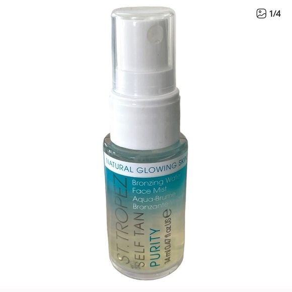 NWT St. Tropez Self Tan Purity Bronzing Water Face Mist | 14 ml / 0.47 fl oz - Picture 2 of 4